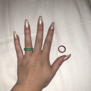 Authentic jade rings hand purchased in Vietnam